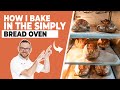 How i use my simply bread oven  first bake in my new sourdough oven