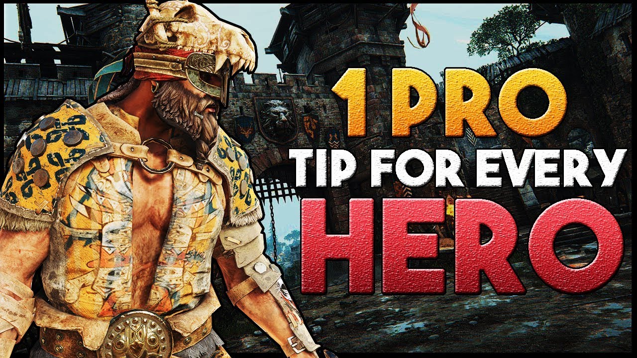 [For Honor] 1 Pro Tip for every Hero #2 | Vortiger Included | High Level
