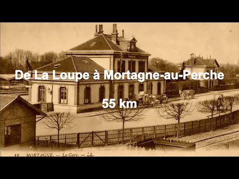 Ligne TRAM La Loupe   Mortagne au Perche 54,3Km