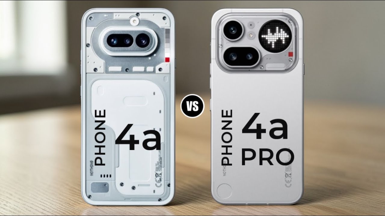 Nothing Phone 4a vs Nothing Phone 4a Pro