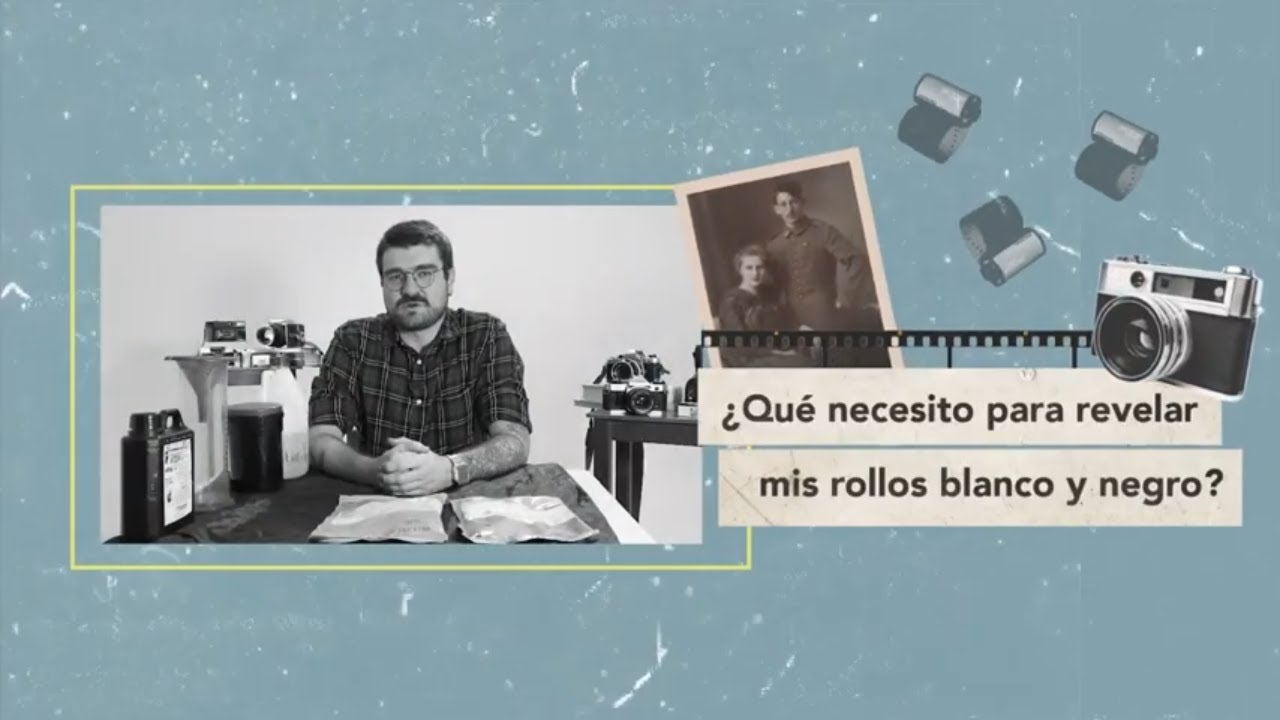 Elementos necesarios para revelar rollos a blanco y negro - Fotografía analógica | Expertos UPB