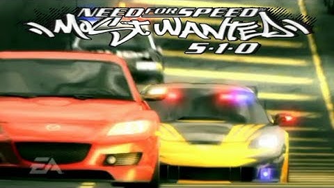 NFS Most Wanted 5.1.0 Opening Intro PSP