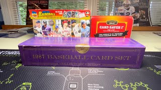 1987 Topps Tiffany SEALED SET Opening!!! Sending some cards to PSA