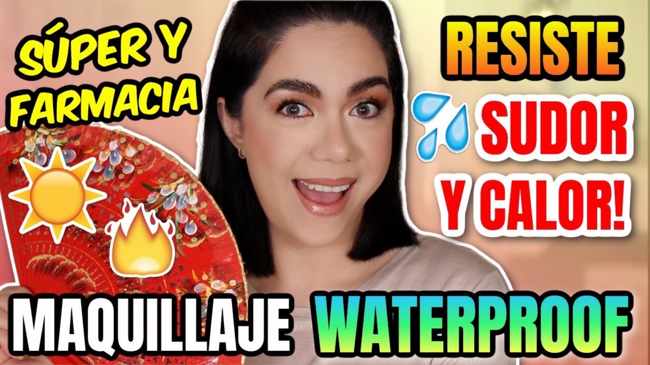 MAQUILLAJE A PRUEBA DE AGUA Y SUDOR DEL SÚPER Y FARMACIA (PIEL MIXTA A GRASA) | MARIEBELLE COSMETICS