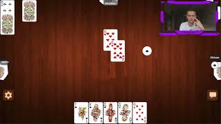 БЕЛКА ОНЛАЙН! КАК НАУЧИТЬСЯ ИГРАТЬ В КАРТОЧНУЮ ИГРУ БЕЛКА .СТРИМ 2 screenshot 5