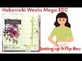 Hobonichi Mega Weeks EDC Set-up &amp; Answering Viewer Questions 9/30/22