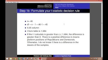 Lecture 8: Hypothesis Tests