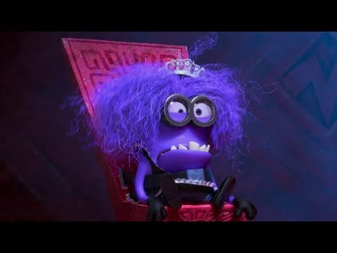 Despicable Me - Purple Minion funny moments Hd