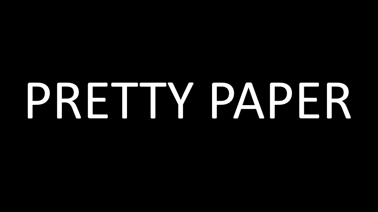 Pretty Paper (2009) YouTube