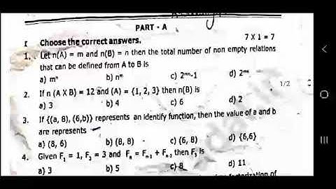 10th Mathematics First Mid Term Test Question Paper 2022/#SDacademy