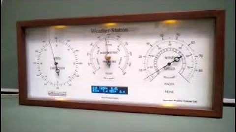 Climatica walnut weather station