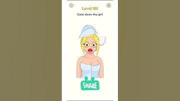 DOP 2 Gameplay Level 156 Calm Down The Girl Shorts Delete One Part Solution and Answer 🔥 Subscribe 🔥