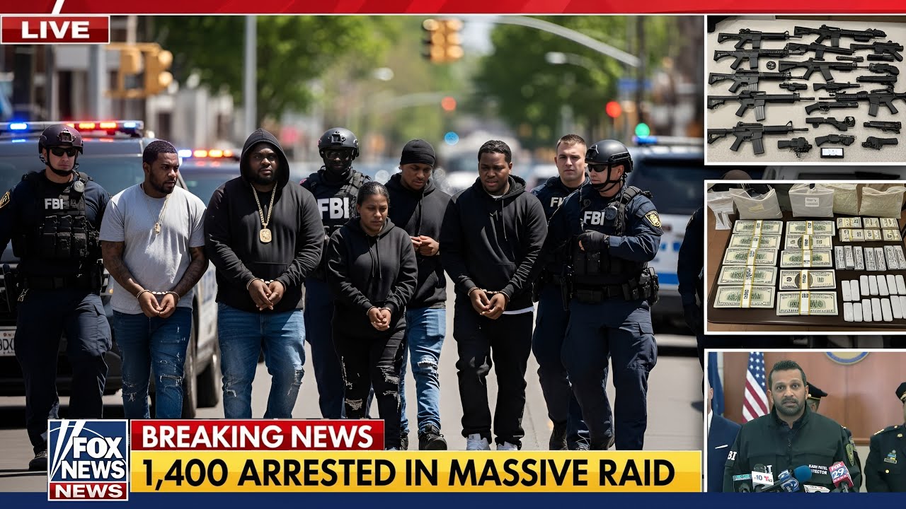 ФБР и Управление по борьбе с наркотиками проводят рейды в Филадельфии: арестовано 47 человек, изъ...