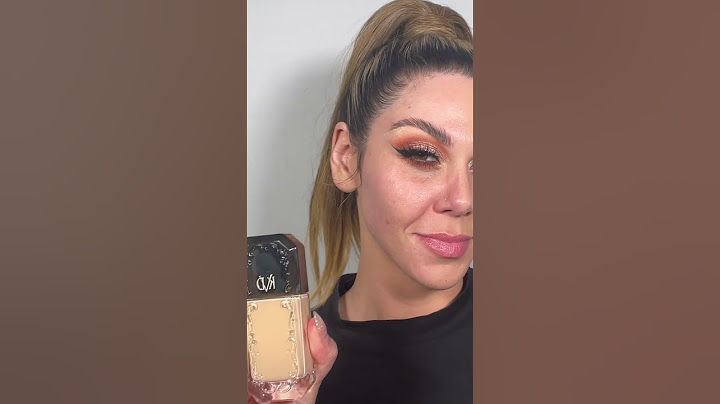 Good Apple Serum Foundation vs. Balm 🍎 // KVD BEAUTY