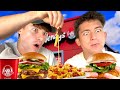 Brits try wendys for the first time