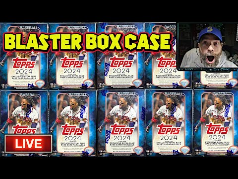 PC BLASTER BOX CASE RIP 2024 TOPPS SERIES 1 Baseball Cards