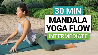 30 Min Mandala Yoga Flow | Full Body Intermediate Yoga