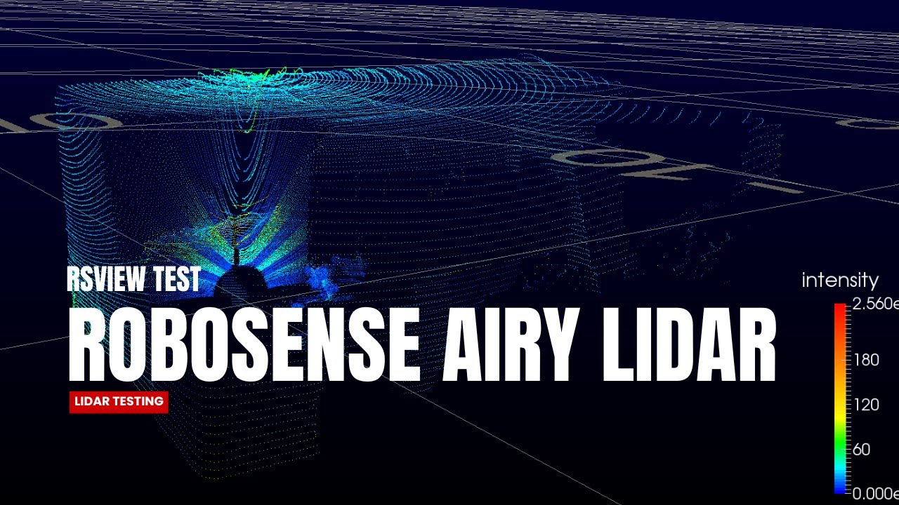 RoboSense Airy LiDAR (96-Beam) Testing & Visualization Using RSView