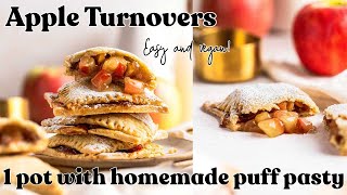 Vegan Apple Turnovers Recipe – Super easy! | The Chestnut Bakery