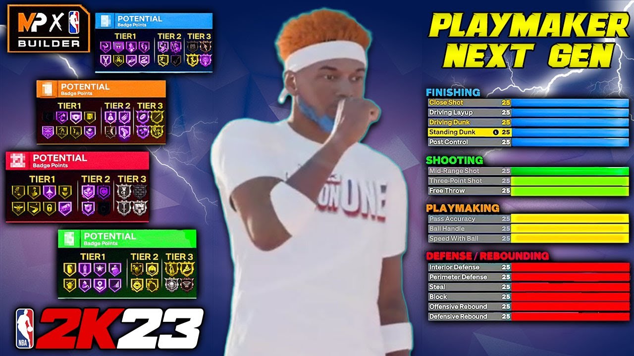 ECCOVI DUE OTTIME BUILD DA PLAYMAKER, PER INIZIARE! NBA2K23 AVRA' BUILD DA PORTATORI PIU' ALTE?
