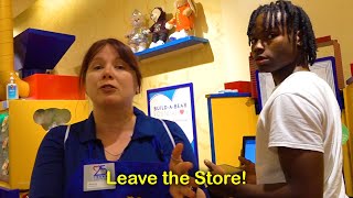 Inappropriate Build a Bear Message Prank!
