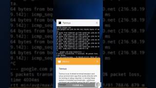 Termux introduction ( nMap, c, python, netcat )
