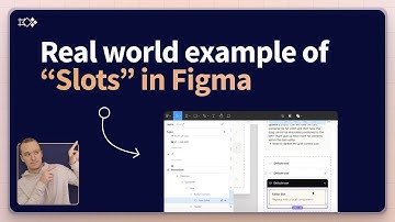 Real world example of using “Slot” components in Figma