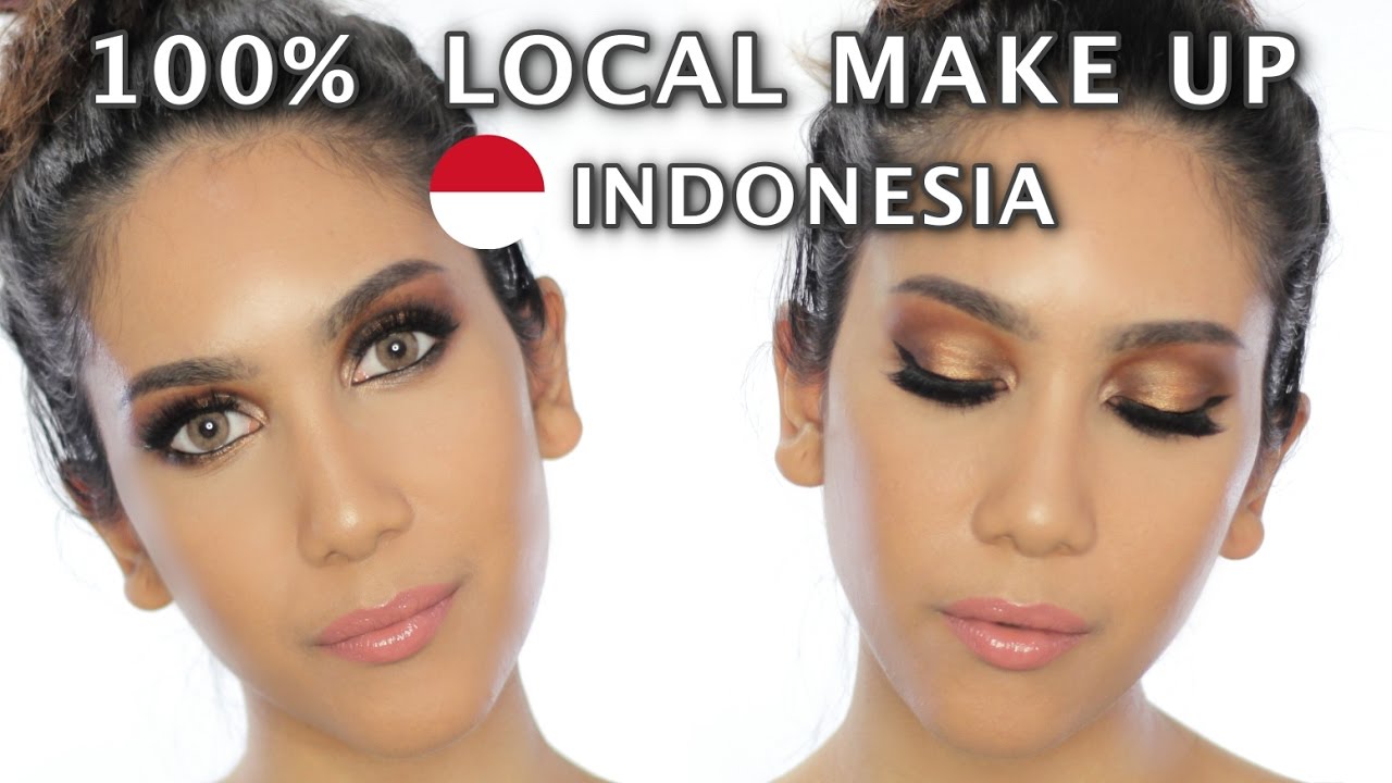 100 Produk Lokal Indonesia Make Up Tutorial Suhaysalim YouTube