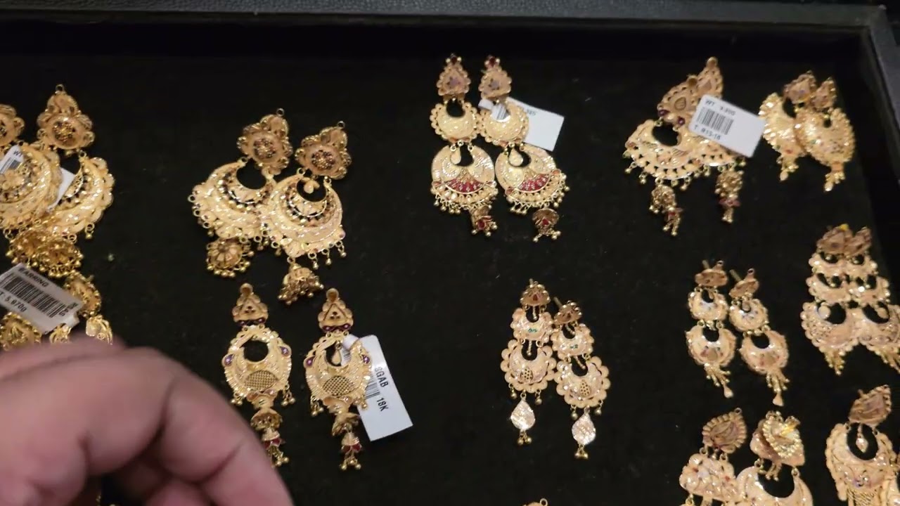 Brijbali gold fancy light weight new design 