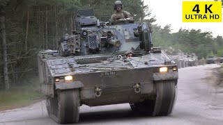 Gefühlte 100 Kampffahrzeuge Felt 100 combat vehicles Manöver Brave Lion 2022 Dänemark CV90 Piranha