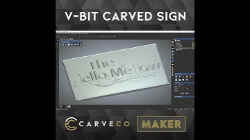 Sign Making in Carveco Maker