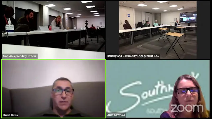 Housing & Community Engagement Scrutiny Commission Zoom Meeting 05.10.2021