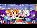 Aftons turn into their Genderbends for 24 hours