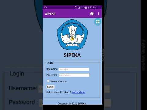 Aplikasi Sipeka Smartphone