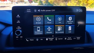 2023 Honda CR-V INFOTAINMENT TOUR (and Tutorial/Wireless Apple Carplay Setup)