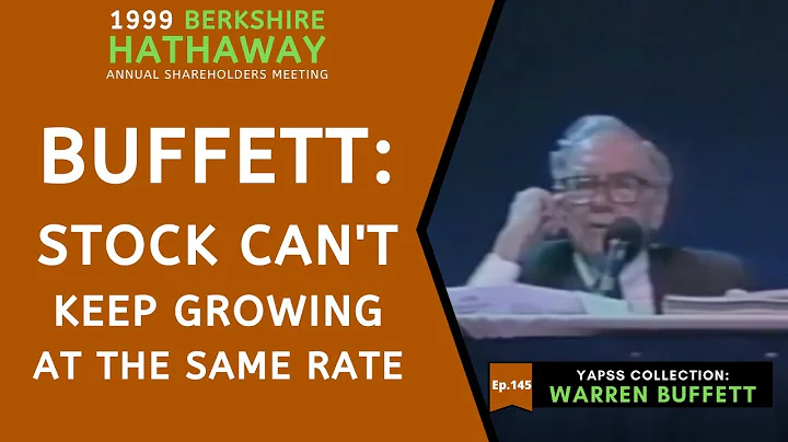 Warren Buffett on GDP and Market Cap | BRK 1999【C:W.B Ep.145】