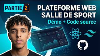 Application web salle de sport en React & Tailwind – Démo + Code source (Partie 2)