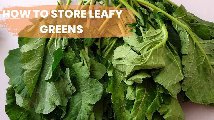 Your LEAFY GREENS will LAST LONGER WITH THIS TRICK...