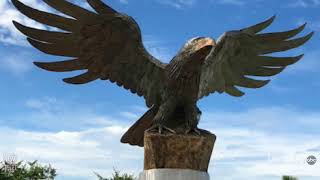 A $25,000 New Eagle Statue in Terrytown Large Outdoor Eagle Statue