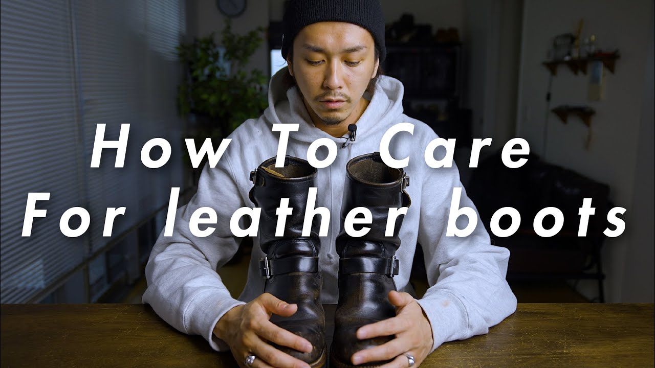 How To 革ブーツのお手入れ Red Wing Youtube How To 革ブーツのお手入れ Red Wing Youtube