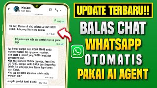 Emang Bisa?? Cara Aktifkan Fitur Balas Chat Otomatis WhatsApp Terbaru 2026