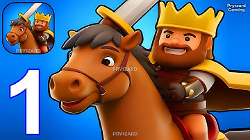 Kingland - Gameplay Walkthrough Part 1 King War Army Commander Castle Defense Adventure