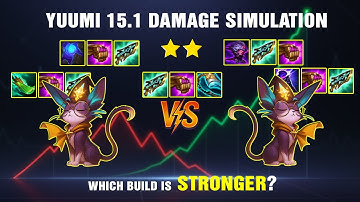 2-Star Yuumi Academia (Patch 15.1) TFT Build Guide Hextech Gunblade vs Striker