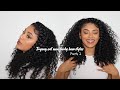 Trying Out New Curly Hair Styles Part 1| jasmeannnn