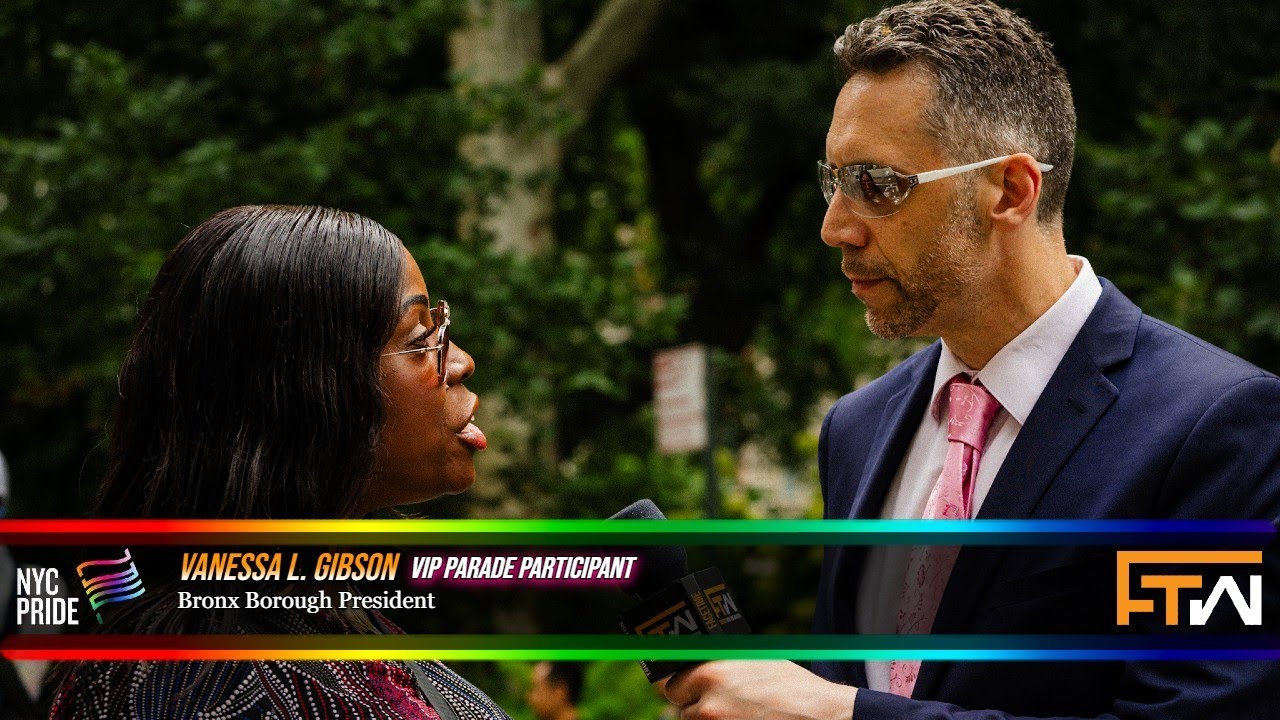 Todd interviews The Bronx Borough President, Vanessa L. Gibson at the ...