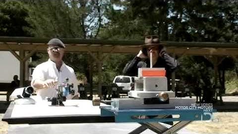 Mythbusters S07 E23 part 1 Mini Myth Mayhem