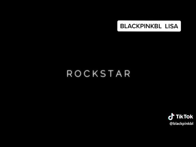 LALISA MONOBAN ROCKSTAR