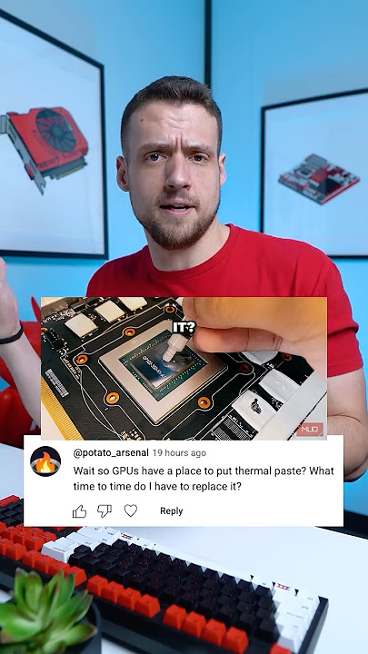 Yes, Your Graphics Card Has Thermal Paste