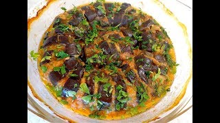 Баклажаны с фаршем. Запечены в духовке. Сочные, вкусные! Баклажаны с фаршем. Запечены в духовке. Сочные, вкусные!