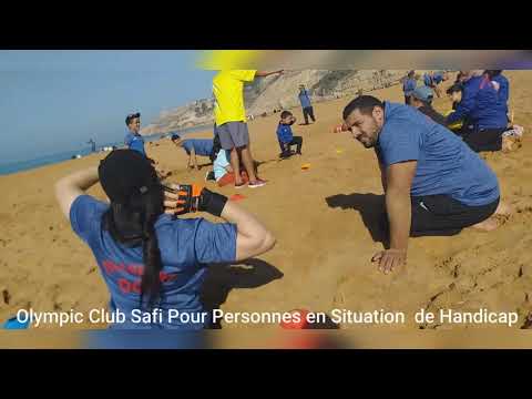 صباح رياضي لفائدة نادي أولمبيك آسفي لرياضة الأشخاص في وضعية إعاقة  